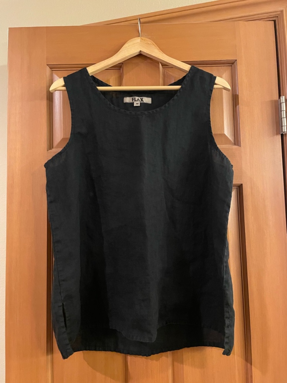 Flax linen tank top